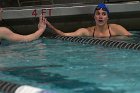 Women's Swimming & Diving  Wheaton College Women’s Swimming & Diving vs Mount Holyoke College. - Photo by Keith Nordstrom : Wheaton, Swimming & Diving